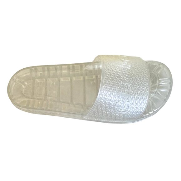 Gucci x Adidas 721229 Logo Transparent Slides Sandals Size UK 7 & 9 - Picture 5 of 16